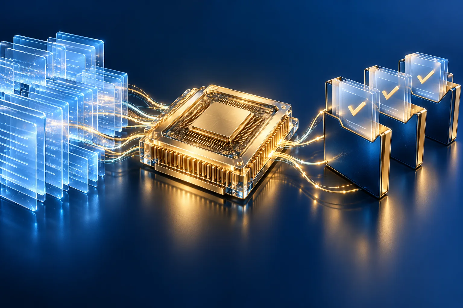 مفهوم البيانات ومعالجة GPU والبحث المنظَّم